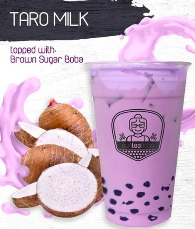 Taro Milk Tea.