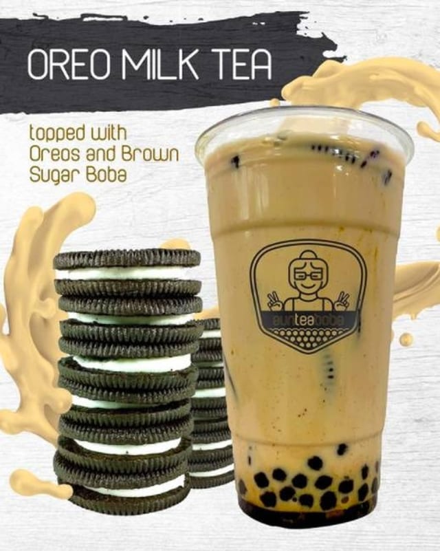 Cookies and Cream Milk Tea.
